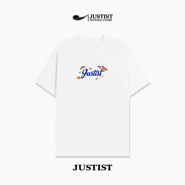 Áo Thun Cổ Tròn JUSTIST SPACE Ngắn Tay cho Nam TSJT026