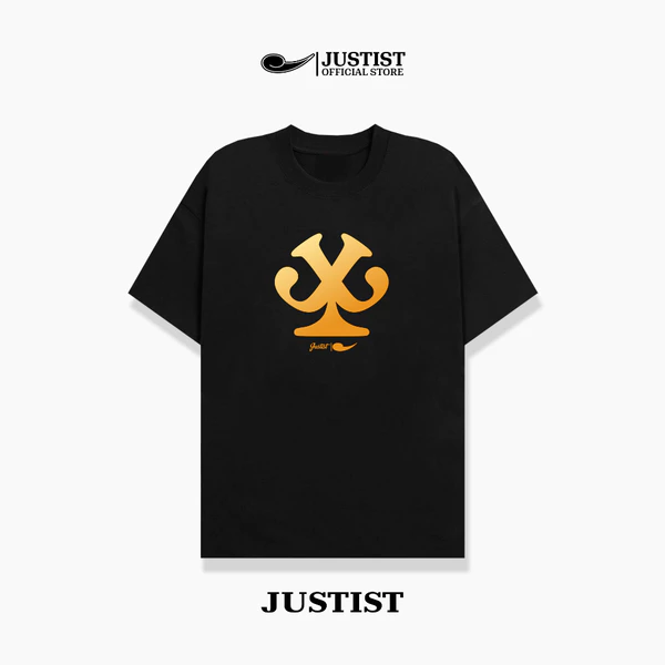 Áo thun Nam Nữ unisex JUSTIST Ngắn Tay Cổ Tròn  Signature TSJT059