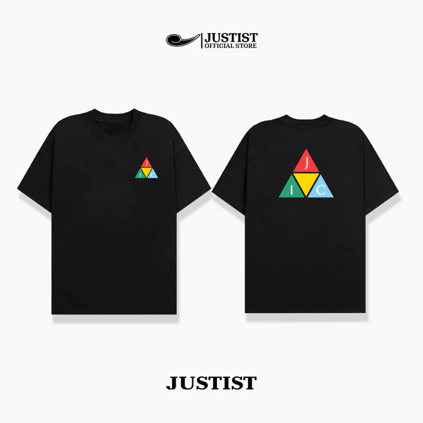Áo thun Justist Localbrand Unisex TRIANGLE Ngắn Chất Cotton TSJT124
