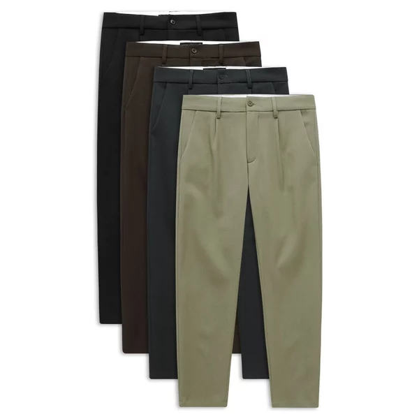 Quần Tây Nam Basic 4 Colors BTW, Chất Vải Cotton Thoải Mái, QT0021, SOME HOW STORE