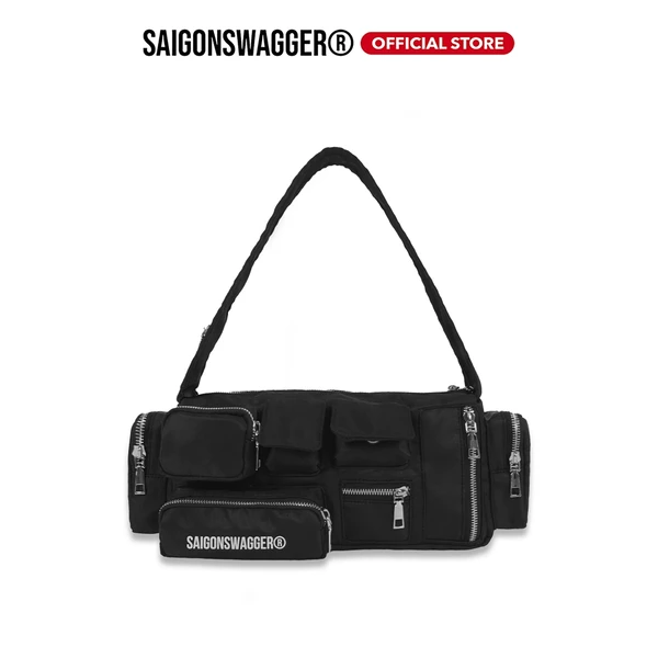 Túi Xách Túi Đeo Vai Thời Trang SAIGONSWAGGER ® NYLON CARGO SHOULDER BAG Túi Hộp