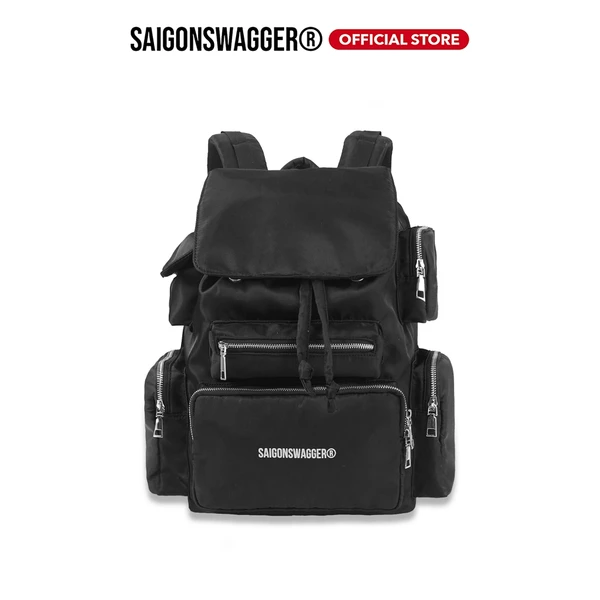 Balo Nam Nữ Đi Học Đi Chơi Thời Trang SAIGONSWAGGER ®  NYLON CARGO BACKPACK Ngăn chống sốc Laptop