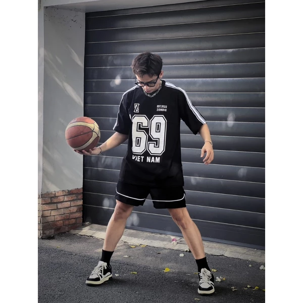Áo Thun Zombie Club, 69V SPORT, Unisex, Cotton 100% Chính Hãng