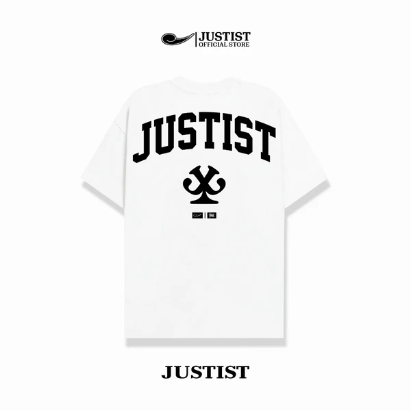 Áo thun Nam Nữ Unisex JUSTIST Painting chất cotton form oversize basic TSJT058