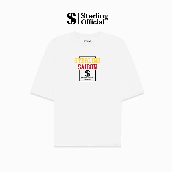 Áo thun Sterling Localbrand Unisex Tay Ngắn Chất Cotton TSST055