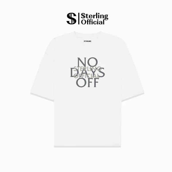 Áo thun Sterling Localbrand Unisex NODAYOFF Tay Ngắn Chất Cotton TSST038