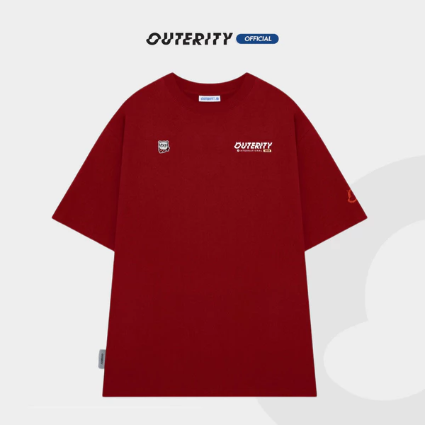 Áo Thun Outerity Meowment / Màu Đỏ - ATO1003 / Unisex Localbrand