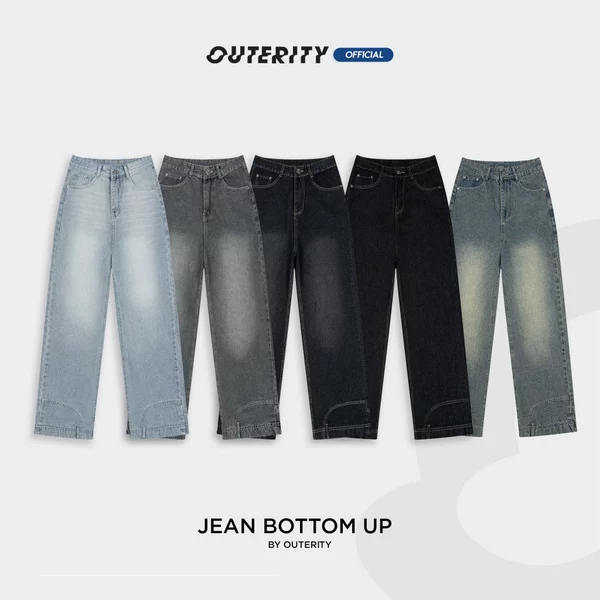 Outerity Jean Bottom Up Form Unisex Localbrand 2024