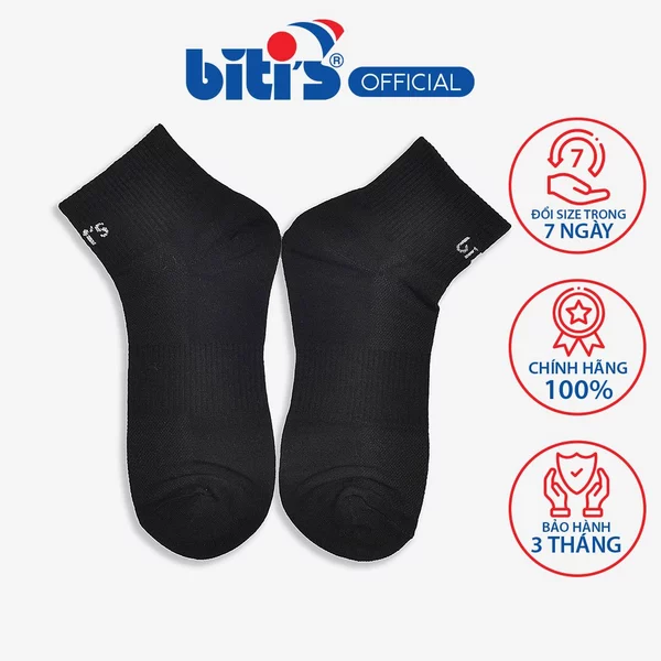 Combo 2 Vớ Nữ Biti's ASWG00140DEN (Đen)