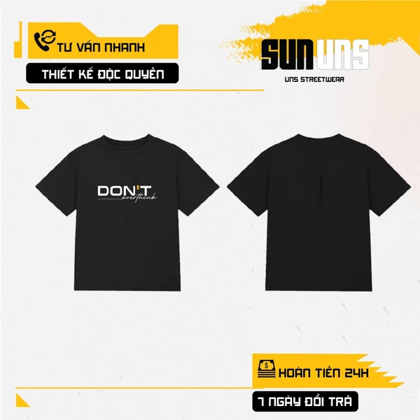 Áo Phông Local Brand Nam Nữ Unisex SUN Cổ Tròn Tay Ngắn Oversize 100% Cotton Áo Thun Nam Nữ Mã SUN18