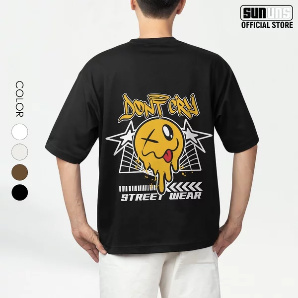 Áo Phông Local Brand Nam Nữ Unisex SUN Cổ Tròn Tay Ngắn Oversize 100% Cotton Áo Thun Nam Nữ Mã SUN13