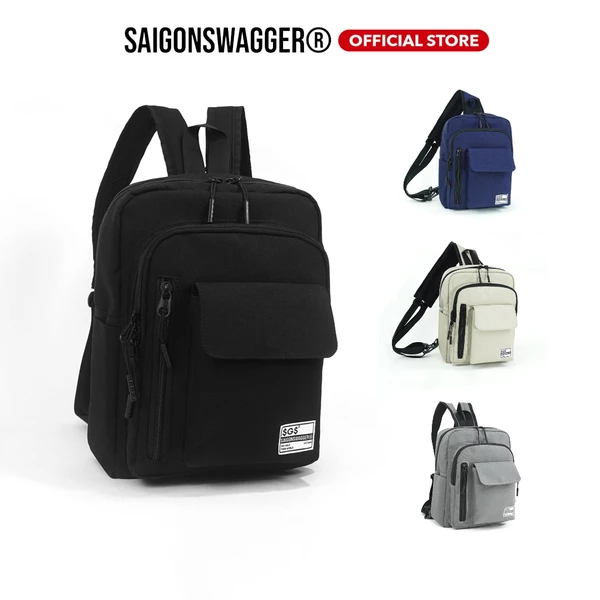 Túi Đeo Chéo Lưng Balo 2 trong 1 SAIGONSWAGGER ®  NEAT DOUBLE BAG