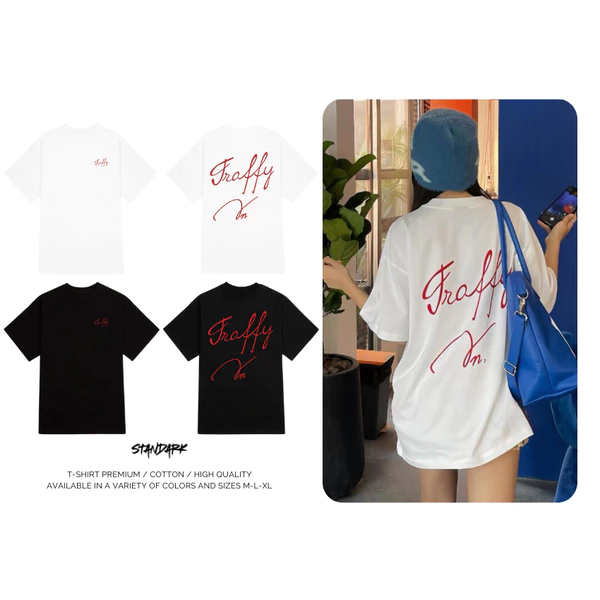 Áo thun Local Brand TRENDIVISION/TRAFFY Cotton 100% Unisex Nam Nữ Form Rộng Tay Lỡ Oversize