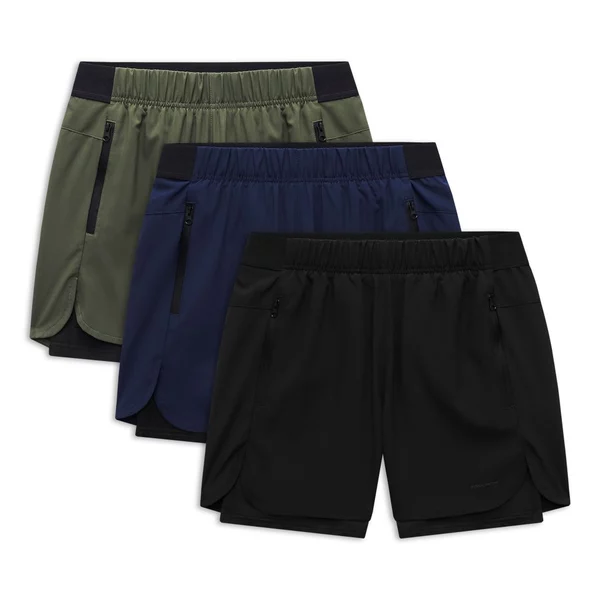 Quần Short Nam Running Layers Backnet, Chất Vải Si Giãn Thoải Mái, QS0081, SOME HOW STORE