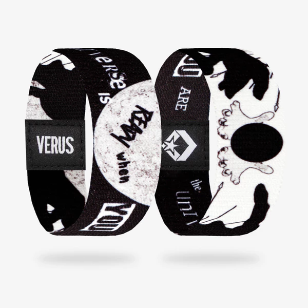 <Verus> Vòng Tay Manifest - Vòng Tay Thông Điệp Verus - Vòng Universe Is Ready - Phụ Kiện Vòng Tay Trắng Đen