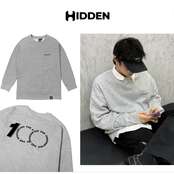Sweater DGB® basic tay dài unisex nam nữ "100K"