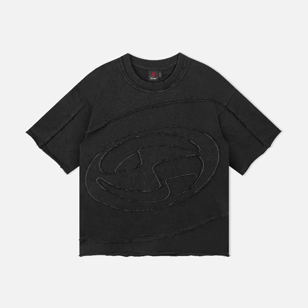 Áo thun NEEDS OF WISDOM Patch Tee - Black - Local Brand Chính Hãng