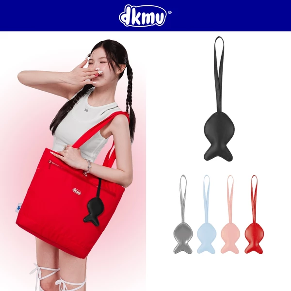 Charm hình cá gắn túi, balo DKMV thiết kế hình con cá nhiều màu đáng yêu Fishy Leather Keychain | K-A1