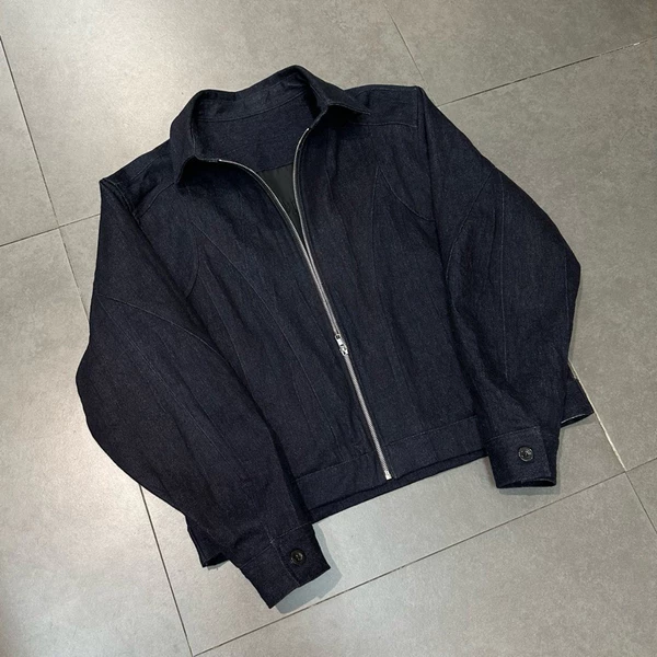 OUTBREAK - ÁO KHOÁC DENIM NAM NỮ “FRAGMENTS JACKET ZIP”