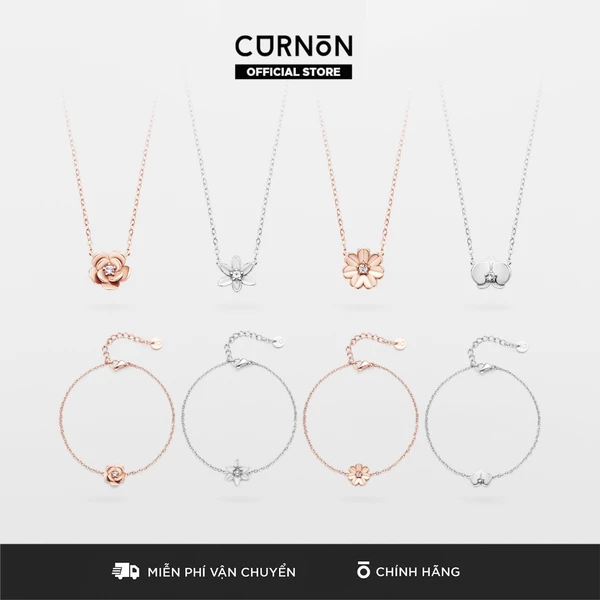 [ Xinh Collection ] - Vòng Cổ/Vòng Tay Nữ Curnon - Phụ Kiện Thời Trang Cá Tính, Sáng Tạo Với Thiết Kế Sang Trọng