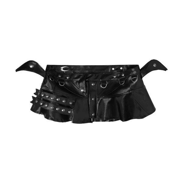 VÁY "005 CHAOS DREAM" LEATHER SKIRT