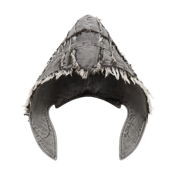 NÓN 005 CHAOSS DREAM GREY WAXED HAT