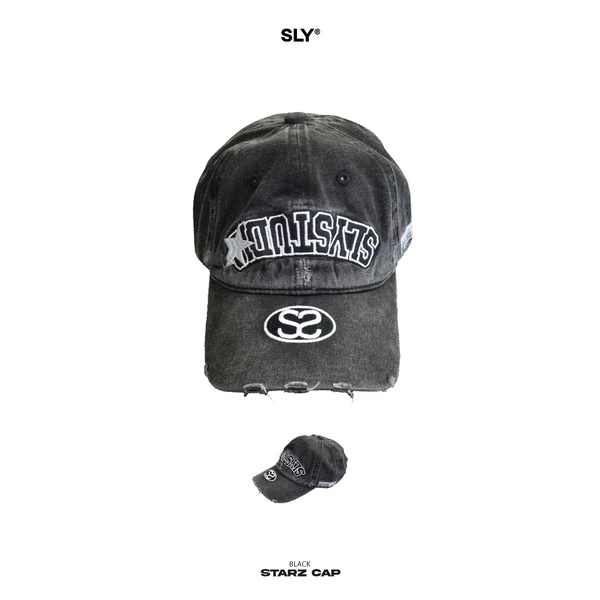 Nón Wash SLY StarZ màu Đen Xám