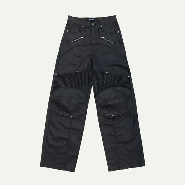 BIKER BAGGY PANTS / QUẦN BAGGY DA / GAMBLE WORLDWIDE