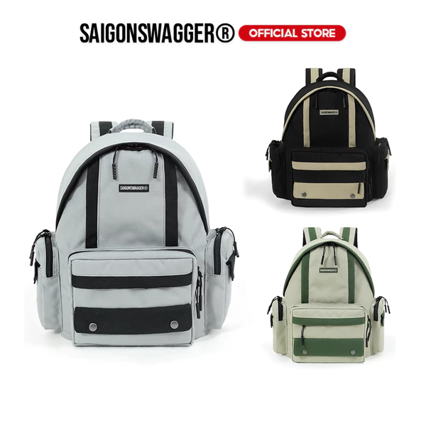 Balo Đi Học Đi Làm SAIGONSWAGGER® Chất liệu chống thấm trượt nước SGS UNIVERSE BACKPACK ngăn chống sốc laptop 15inch