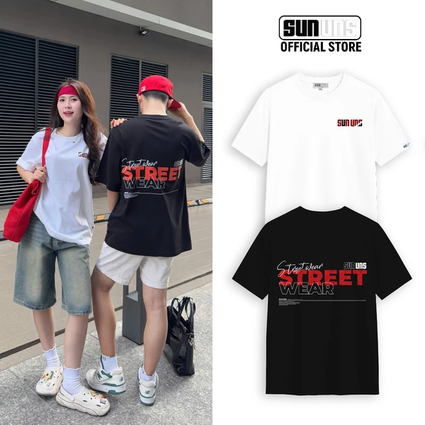 Áo Phông Local Brand Nam Nữ Unisex SUN Cổ Tròn Tay Ngắn Oversize 100% Cotton Áo Thun Nam Nữ Mã SUN21