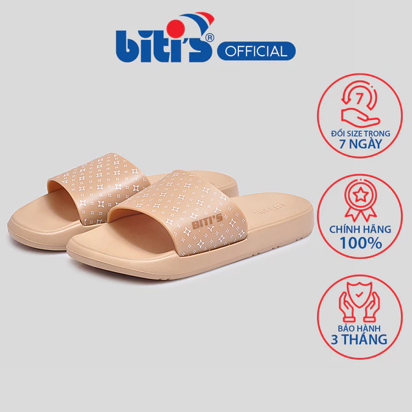 Dép Eva phun Nữ Biti's BEW002800KED (Kem đậm)