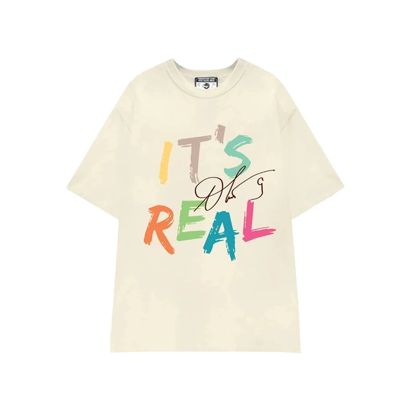 Áo thun It's Real Bản Nâng Cấp - Áo thun cotton nam, nữ chính hãng Thời trang Vato