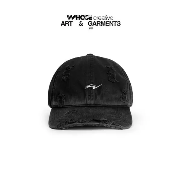 WHOSE CAP WASH METAL - Nón wash logo mạ hợp kim Whose Studio