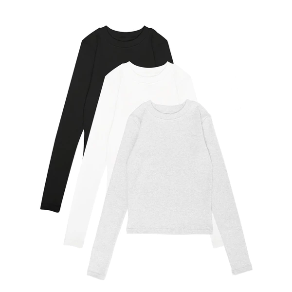 MAHU - ÁO THUN ÔM TAY DÀI COTTON BỐN CHIỀU CO GIÃN.