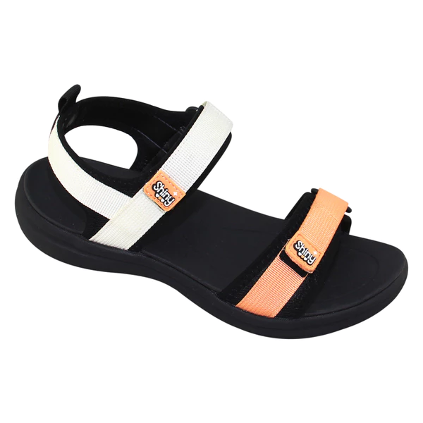 Sandal đế bằng bé gái Bita's SEFYG.05 (Cam kem + Hồng tím + Xanh hồng)