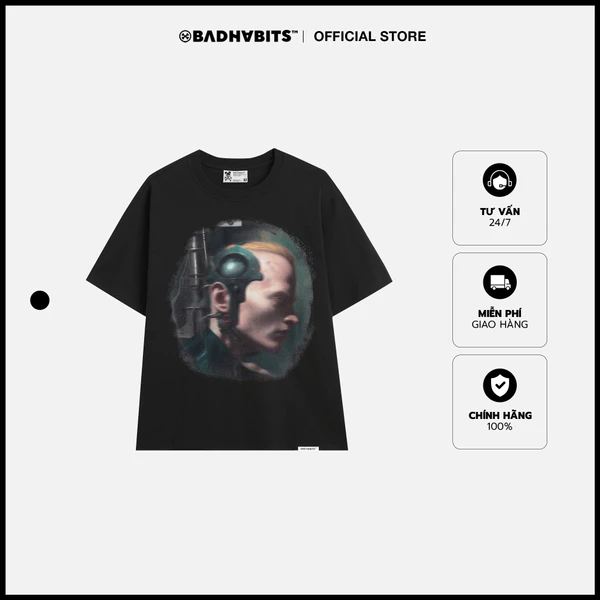 Áo Thun Bad Cyborg Is Sleepin' Tee - Lazy Think Collection - Local Brand Chính Hãng