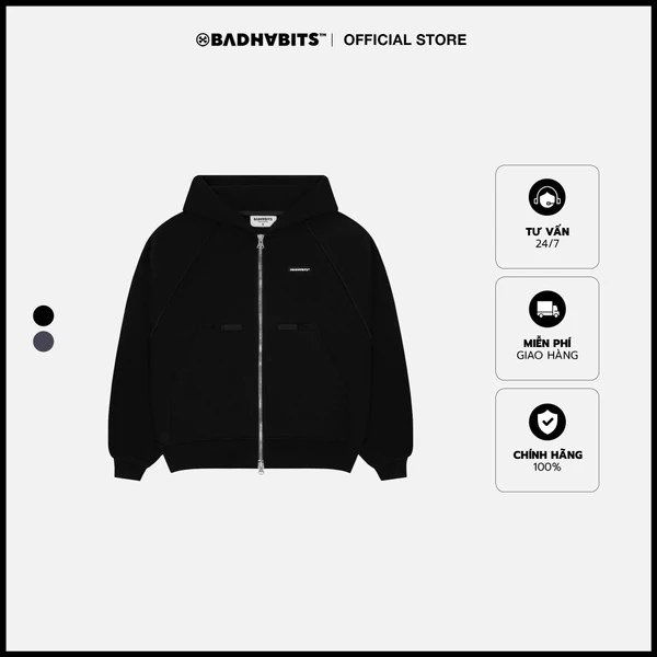 Áo Khoác On The Go Hoodie Zip - Supertramp Collection - Local Brand Chính Hãng