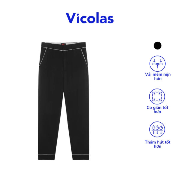 Quần tây nam vải khaki thoải mái VICOLAS - V VICOLAS TROUSER