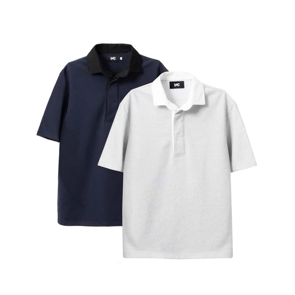 MAHU - ÁO POLO PHỐI CỔ COTTON DÀY