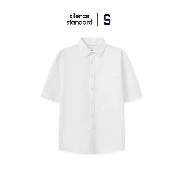 Áo sơ mi ngắn tay SilenceStandard Eco Oxford/ Blank [SO38]
