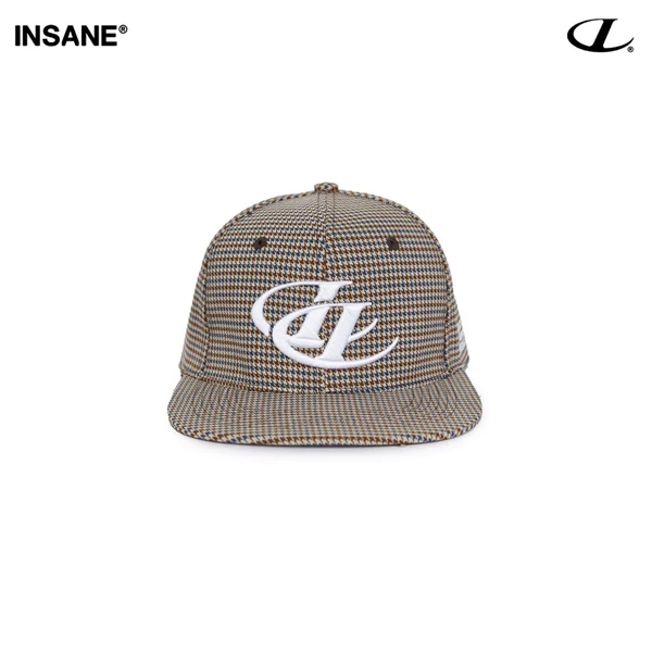 Nón InsaneClo BIG LOGO SNAPBACK  Form Unisex Chất Liệu Kaki Cotton