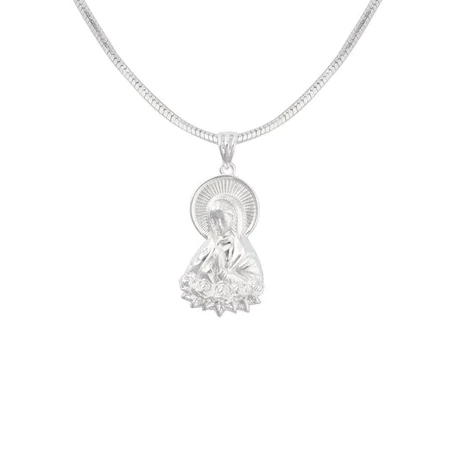 Dây Chuyền Đức Mẹ Maria Silver
