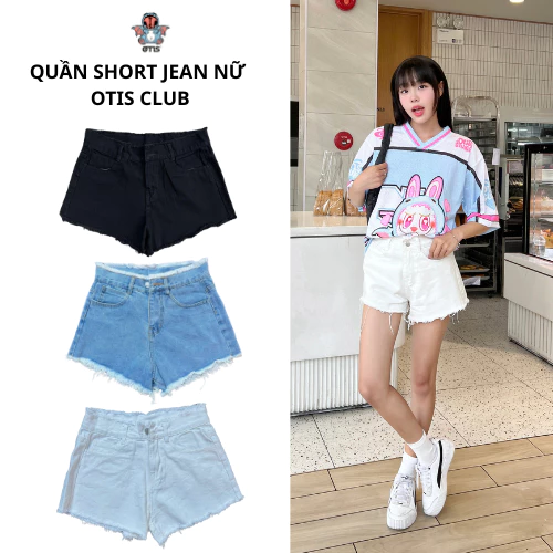 Quần short jean nữ local brand Otis Club