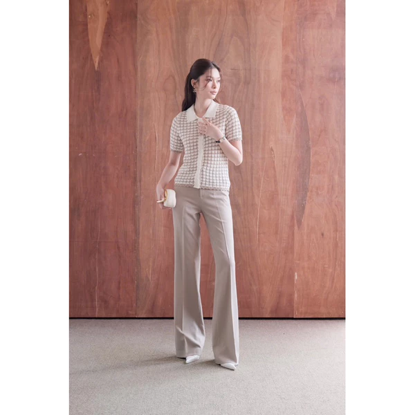 RUBIES Davy Pants - Quần Dài Nữ Ống Suông Loe