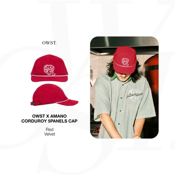 Nón OWST x Amano Corduroy 5panels Cap
