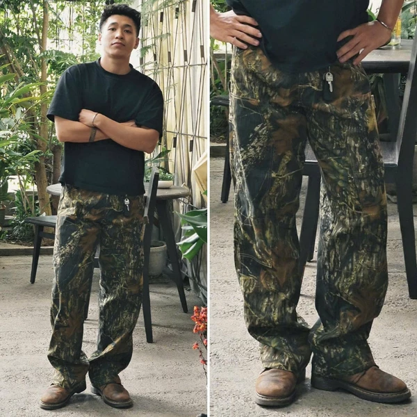 Quần REALTREE Double Knee - GORI - Chất Liệu Khaki