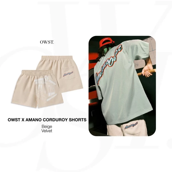 Quần OWST x Amano Corduroy Shorts