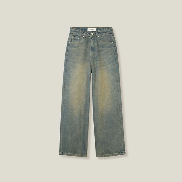 ELEVEN - Quần Jeans form Baggy unisex nam nữ