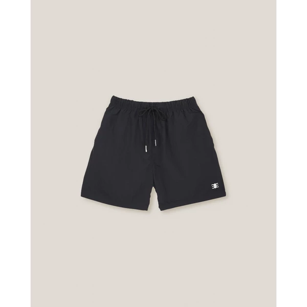 Eleven - Quần Nỉ Short Thêu Mono | Màu Đen