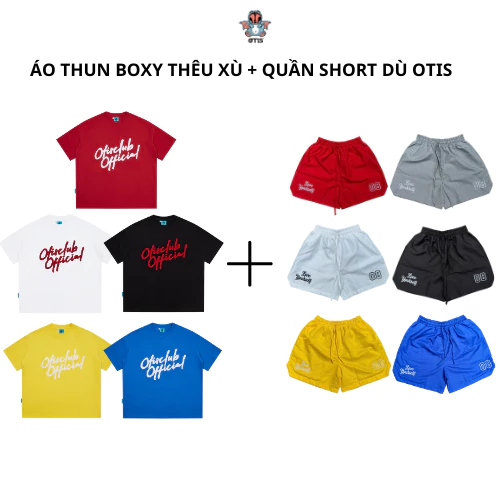[ Bộ sưu tập 2025] Áo thun boxy thêu xù local brand Otis club